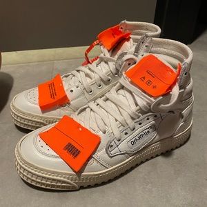 Off white sneakers